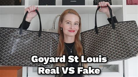 fake goyard vs real goyard|inside goyard tote.